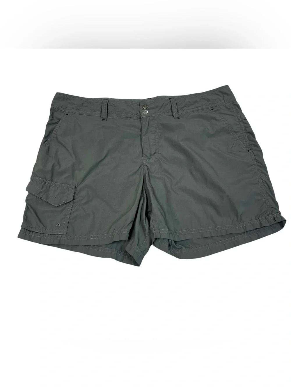 Columbia Women's Gray Hiking Outdoor Omni Shade Quick Dry Size 12 Gorpcore Nylon - Picture 3 of 11